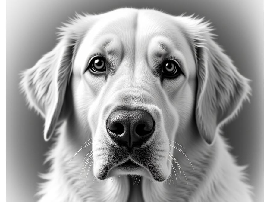 Custom Dog Portrait Commission